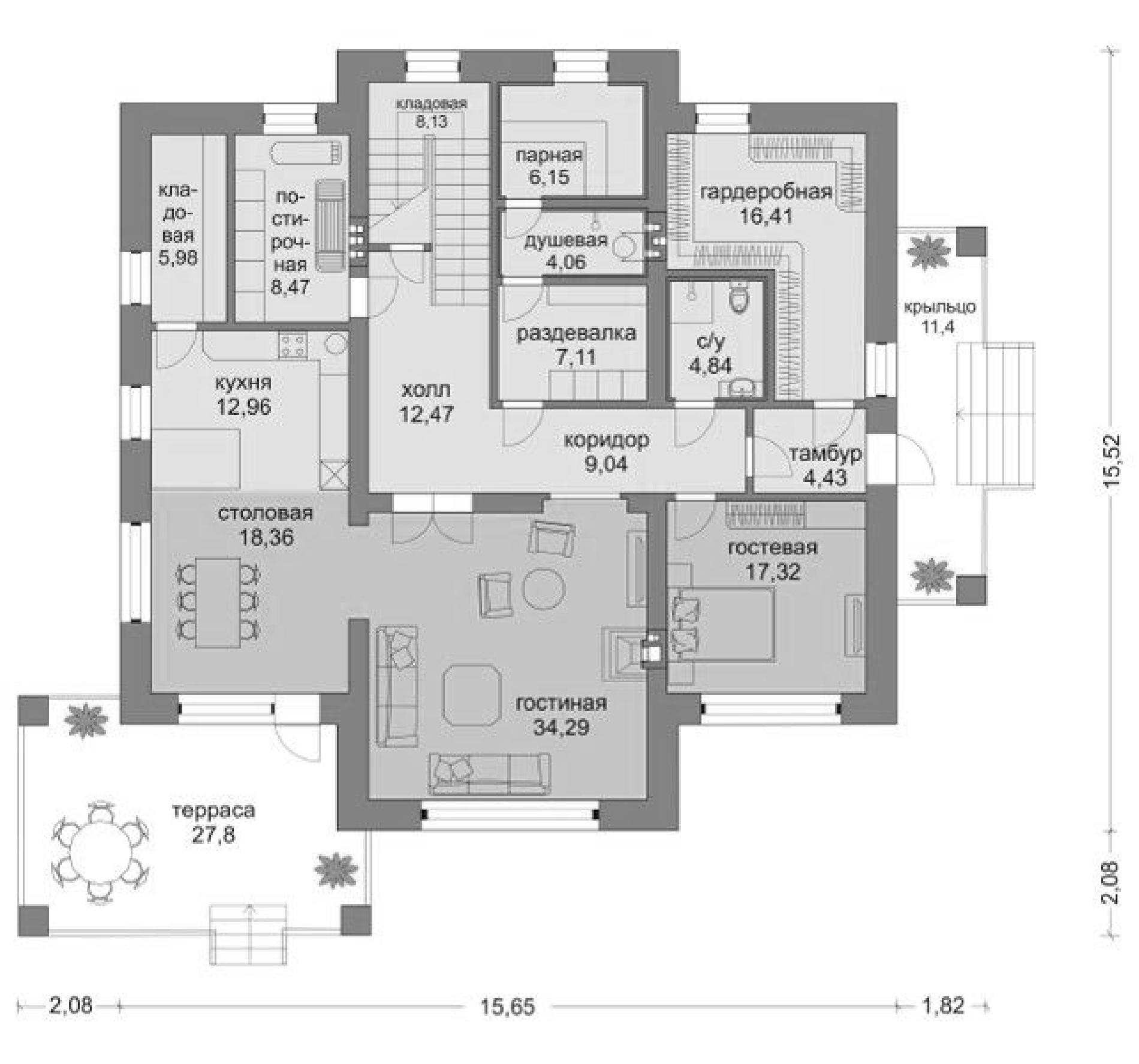Планировка проекта дома №m-279 m-279_p (2).jpg